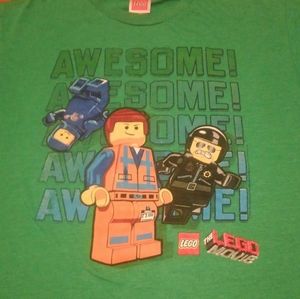 LEGO Movie 🍿Original 🚓  2014 Shirt Legos 🎥 XL Youth Medium Adult Classic 😊